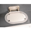 Ravak CHROME Sedátko do sprchy CLEAR/STAINLESS, sklopné + CLEANER čistič B8F0000029