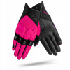 Mestské motocyklové rukavice SHIMA DRIFT LADY PINK čierna ružová DARČEKY