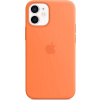 Apple iPhone 12 mini Silicone Case with MagSafe, kumquat MHKN3ZM/A