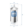 UFI Palivový filter 31.501.00