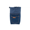 Amiplay Tastička na pamlsky denim 10 x 7 x 14 cm námořní