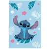 Jerry Fabrics Dětská fleecová deka Lilo a Stitch Blue 100x150 cm