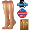 Lady B Nylon 20 Den Silónové podkolienky - 5 párov BM000000615800100110 opal UNI