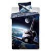 Faro Obliečky Vesmír raketoplán Bavlna 140x200 70x90