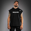 Pánská mikina bez rukávů Venum Boxing VT - Black/White Velikost: L