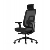 Kancelárska ergonomická stolička K42 — sieť, látka, čierna / viac farieb Čierna