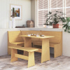 Lavica s operadlom, drevo 151 x 118,5 cm