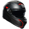 AGV prilba TOURMODULAR Frequency matt gunmetal/red - L