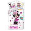 HALANTEX Obliečky Minnie Smile Bavlna, 140/200, 70/90 cm