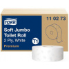 Toaletný papier 2-vrstvový jemný TORK Premium Jumbo biely T1, 6 ks