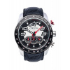 hodinky TECH CHRONO STEEL, ALPINESTARS (brúsený nerez/čierna/červená)