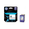 HP originál ink C9352AE, HP 22, color, blister, 138str., 5ml, HP PSC-1410, DeskJet F380, D2300, OJ-4300, 5600 C9352AE#301