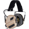 Elektronická sluchátka M31 Plus, Earmor, Coyote Tan