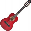 Valencia VC201 1/4 Classical Guitar Trans Wine Red