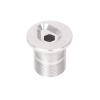 Čiapočka vidlice BMX 34R FORK TOP CAP strieborná