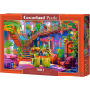 CASTORLAND Puzzle Papagáje v raji 500 dielikov