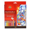 umelecké pastelky KOH-I-NOOR polycolor 48ks +2ks ceruzky 1500+1 strúhadlo