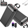 POWER BANK 50000MAH 22.5W ČIERNY USB-A/C DIZAJN PRE BEZPEČNOSŤ