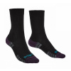 Bridgedale Hike Lightweight Boot Merino Performance Dámske black/purple/016 L (7-8.5 UK)