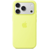 iPhone 17 Pro Silicone Case with MagSafe – Neon Yellow