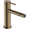 Hansgrohe Tecturis S, bidetová páková batéria s odtokovou súpravou s tiahlom, kartáčovaný bronz, HAN-73201140