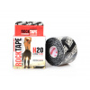 Kineziologický tejp RockTape H2O 5cm x 5m čierny so značkou