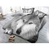 XPOSE® 3D obliečky VLK 3 140x200 cm, 70x90 cm, 3D