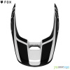 Fox Yth V1 Przm Helmet Visor náhradný šilt, čierno biela, detská