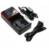 TECHTEK Nabíjačka kompatibilná s [Battery Charger] 10440, 13450, 14430,
