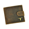 Wild RM-01L-BAW BUFFALO hnedá pánska kožená peňaženka 12 x 10 x 2,5 cm