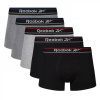 Reebok Colvin 5 Pack Trunks Black/Charcoal/Grey Small