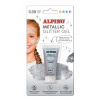 Alpino GLOW UP trblietavý gél metalická strieborná 14 ml