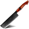 IZMAEL Damaškový kuchynský nôž Kikaru Nakiri 14 cm