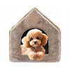 Domček pelech , spací lôžko pre psov, jorkšírov, maltézskych psíkov, pudlíkov