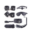 Sedmidílný bondage set s provazem