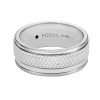 Fossil Pánsky oceľový prsteň Knox JF04768040