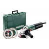 Metabo WQ 1100-125 Set uhlová brúska 125mm 610035510