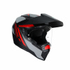 AGV AX9 E2205 MULTI MPLK REFRACTIVE ADV MATT CARBON/RED Velkosť: S