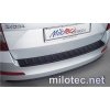 Milotec prah 5-tych dverí s výstupkami Škoda Octavia III Combi (ABS čierna metalíza)