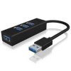 RAIDSONIC ICY BOX IB-HUB1419-U3 4-portový rozbočovač USB 3.0 IB-HUB1419-U3