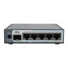 Mikrotik E60IUGS router zapojený do sítě Gigabit Ethernet Černá
