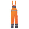 PORTWEST Portwest S488 Reflexné nohavice na traky ​Oranžová-Navy, XL