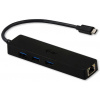 i-tec USB 3.1 USB-C SLIM HUB 3 porty s GLAN C31GL3SLIM