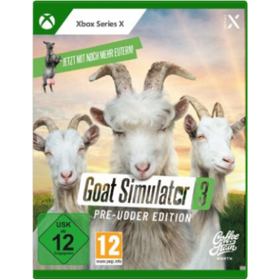 Goat Simulator 3 Pre-Udder Edition, 1 Xbox Series X-Blu-ray Disc