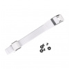 Powerslide Přezka + Pásek Classic Buckle Set White 20cm (Strana: Levá)