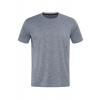 Pánské tričko STEDMAN RECYCLED SPORTS-T MOVE MEN, modrý melír, XXL