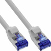 S/FTP (PiMF) Patchkábel LSOH TPE 20m cat.6a, sivý, slim, Cu, flexiblný