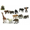 Teddies Zvířátko safari plast 10 cm 12 ks