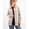 Patagonia W's Fjord Loft Overshirt Jacket Tree Top: Pumice M
