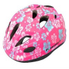 Nexelo Funny Růžová Květy dětská cyklistická přilba - S 48-52 cm